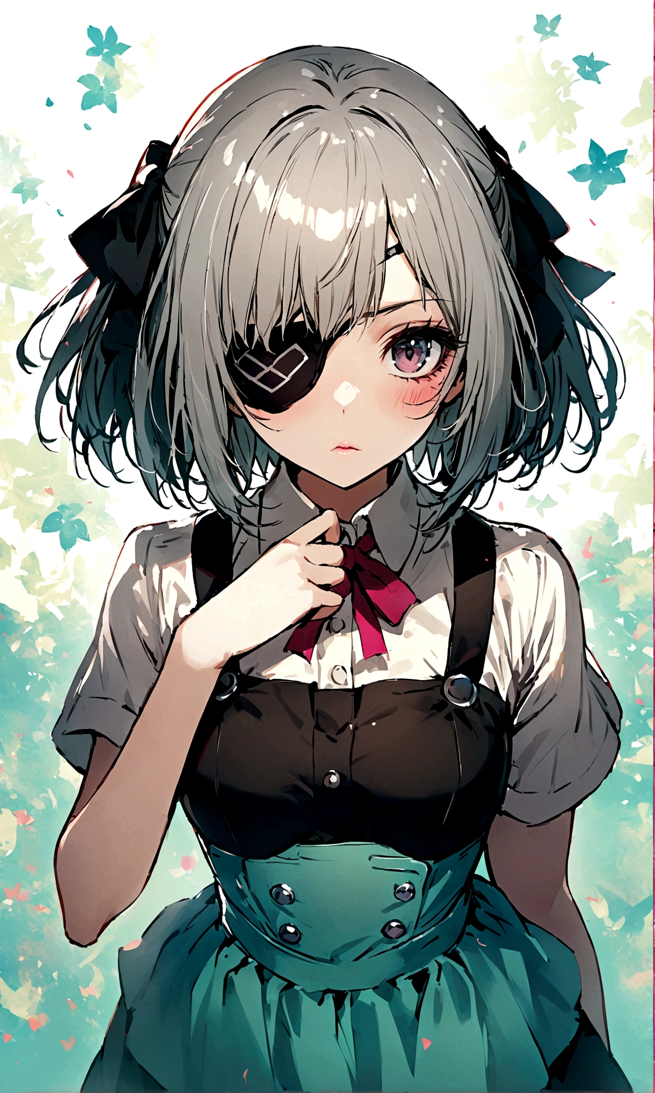 1girl,mutsuki tooru,tokyo ghoul,Eye patch