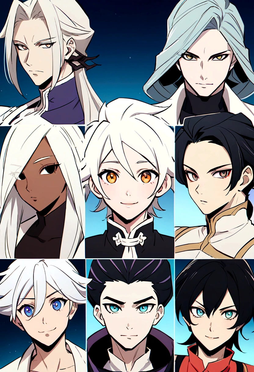 a close up of a person com cabelo comprido and a shirt, com seus longos cabelos negros, cute androgynous prince, delicate androgynous prince, com longos cabelos escuros, anime homem bonito, ilya kuvshinov com cabelo comprido, com cabelo comprido, Linda pose de anime, cara de anime alto com olhos cinza, handsome guy in demon slayer art, Com longos cabelos castanhos escuro.