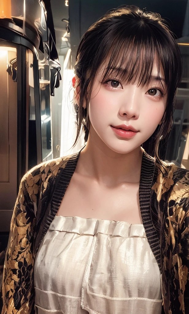 (8k, raw image, realistic:1.25) ,( Lip balm, eyelash, varnish, shiny skin, best quality, Ultra high resolution, depth of field, Chromatic aberration, Corrosive substances, wide light, natural shadow, black background, black formula set