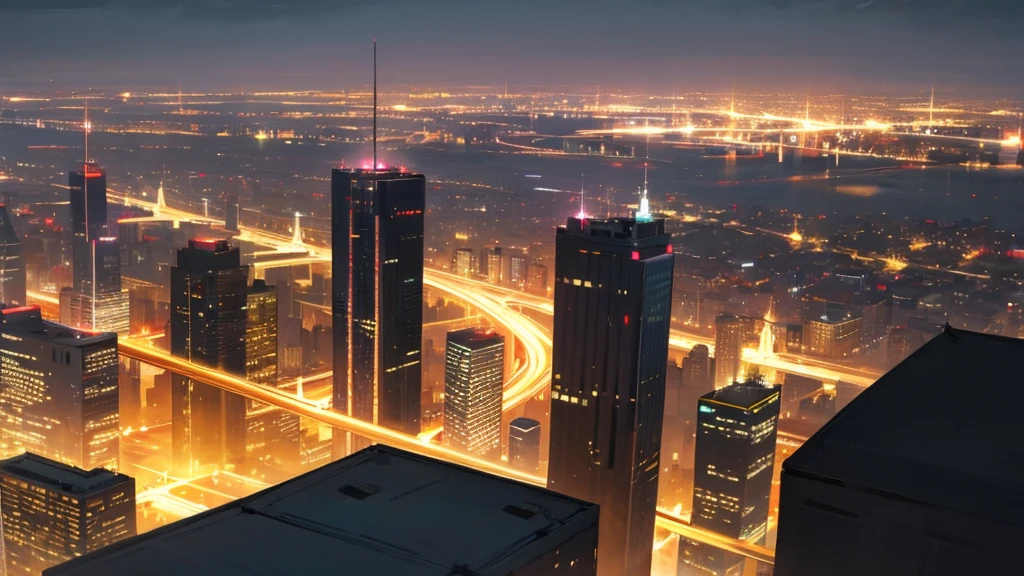Chasing shadows, city lights