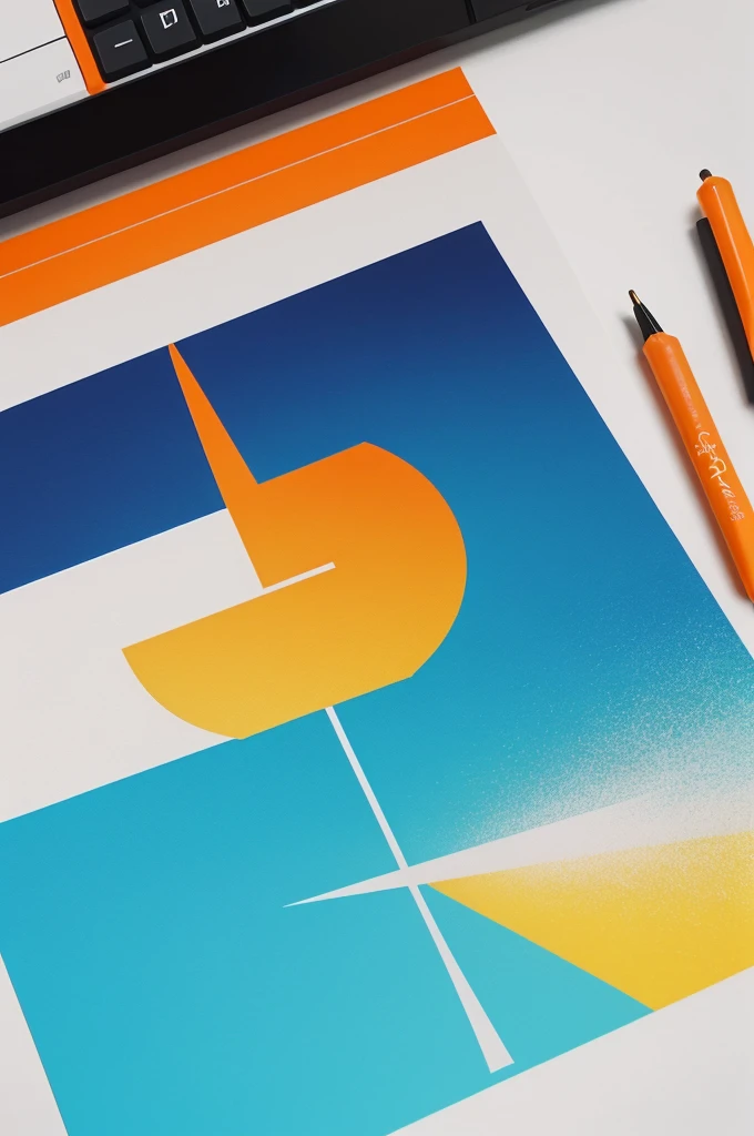 Design a modern and vibrant logo for 'InspireNation,' a motivational YouTube channel. The logo should incorporate elements that symbolize growth, positivity, and inspiration. Consider using an abstract human figure reaching upwards or a dynamic, uplifting symbol like a rising sun or a soaring arrow. The color palette should be bright and energetic, with shades of blue and orange. The typography should be bold and clean, reflecting confidence and clarity.