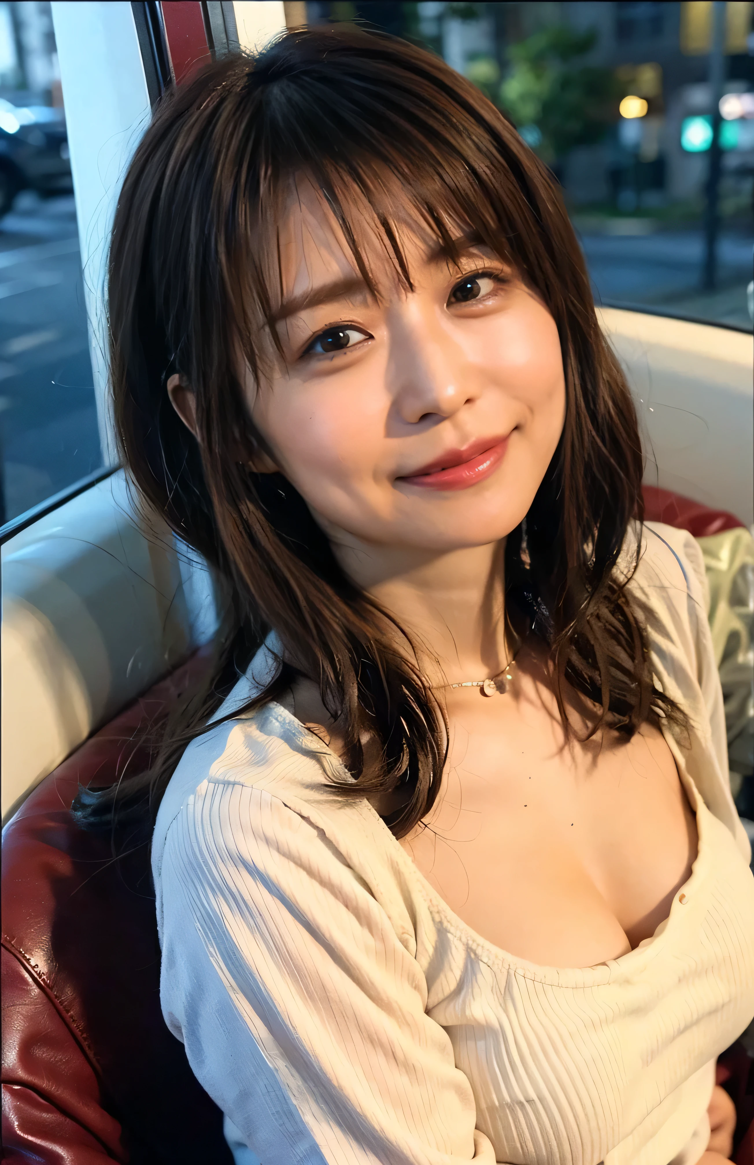 (Rim Light、A luxurious white shirt and white panties、Hair tied up、Woman riding a gondola in Venice、Woman toasting with a red Venetian glass:1.4).Woman in a gondola in Venice、Light brown hair、Elegant hairstyle、Blue Eyed Woman、A woman with a cute upward gaze、When the sky gets dark、When the sun goes down the sky turns red、Tight clothing that shows your body lines、、Elegant summer knitwear、Elegant summer sweater、Leather Belt、Short skirt、Dress elegantly着こなす、Luxury Bagedium Shorthair:1.4))、The sun shines on her、Light brown hair、Light brown hair、The sky was dyed red、There are clouds、private's cute、Her ample breasts are obvious even through her clothes..、The shining sun is so beautiful、Dusk is approaching、Lens flare、You can see the sunset、((Sunlight reflecting off the ocean、Ocean View、The sun shines on the ocean、'beautiful.、Small earrings、private'evening、Birds are also flying、、Brown Hair Color、Tying up hair、The woman is on the right:1.4))、Luxury Leather Belts、Shiny clothes、Light beige hair color、Background Blur、Braid only the front hair、Light brown hair、{{Cowgirl Shot}}、((Close-up shot from the waist up、Ample breasts:1.4))、Smile、Silk clothing、Ample breasts that can be seen even through clothes、Braid only the front hair、Cowboy Shot、Gorgeous white collared silk shirt and brown skirt、Dress elegantly、Luxury Bags、A lovely smile、((Ample breasts))、Full body photo、ring、Short skirt、Tuck your hair behind one ear、Silver Necklace、smile、 Elegant ponytail、Caustics、Highly detailed photos、Very beautiful and ideal short hair、Super no makeup、(8k、RAW Photos、Highest quality、masterpiece:1.2)、(Realistic、Realistic)、1 girl、((Medium Short Hair、Looking into the camera:1.4))、Hair blowing in the wind