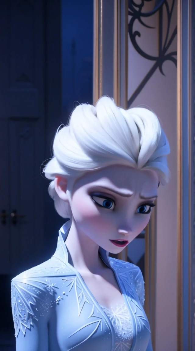 (best quality,4k,8k,highres,masterpiece:1.2),ultra-detailed,(realistic,photorealistic,photo-realistic:1.37),Elsa and Gwen kissing,oil painting,beautiful detailed eyes,beautiful detailed lips,romantic atmosphere,soft lighting,subtle expressions,flowing hair,mystical background,vivid colors,love and affection,intimate moment,transcendent beauty,blurred edges,ethereal touches,emotional connection,magical ambiance,gentle caress,warm embrace,tender kiss,passion and ,sublime composition,captivating artistry,artistic mastery,graceful movement,frozen landscape,soft snowflakes,dramatic lighting,innocent purity,serene tranquility,enchanting charm,harmonious union,unforgettable love,celestial aura,hypnotic gaze,unmatched tenderness,whispered secrets,unbreakable bond,romantic symphony,deep affection,mesmerizing allure