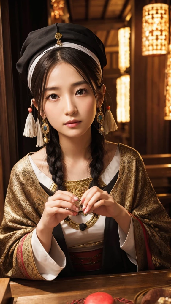 masterpiece、fortune teller、older sister、Looking at me