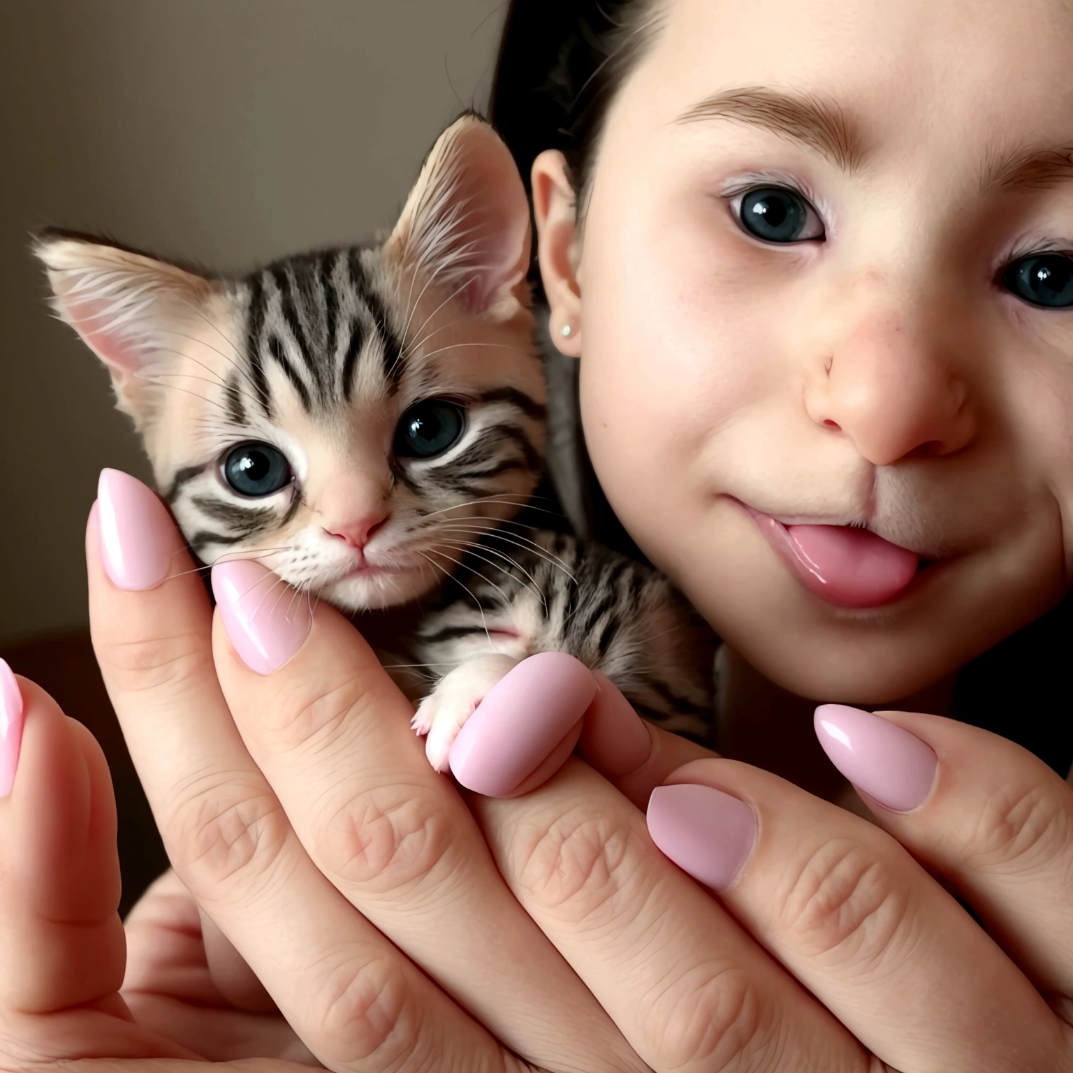 A person holding a small kitten with pink claws, Cute and adorable, Miniature Kitten, Nice and cute, Beautiful and cute, Adorable and cute, Adorable kitten, Cute and adorable, Just a cute thing, Cute kitten, a cute adorable, 史上最もCute kitten, very cute, Cute Colorful Adorable, Sit on the finger, cute little creature