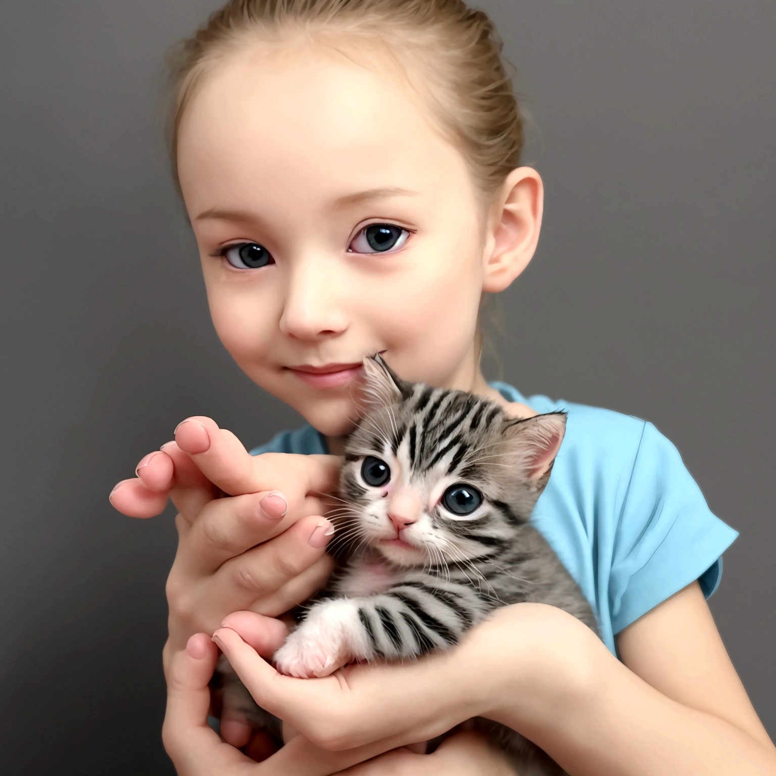 A person holding a small kitten in their hand, a photorealistic painting by Niko Henrichon, Reddit, Happenings, Cute and adorable, Miniature Kitten, Nice and cute, Beautiful and cute, Adorable and cute, Adorable kitten, Cute and adorable, Just a cute thing, Cute kitten, a cute adorable, 史上最もCute kitten, very cute