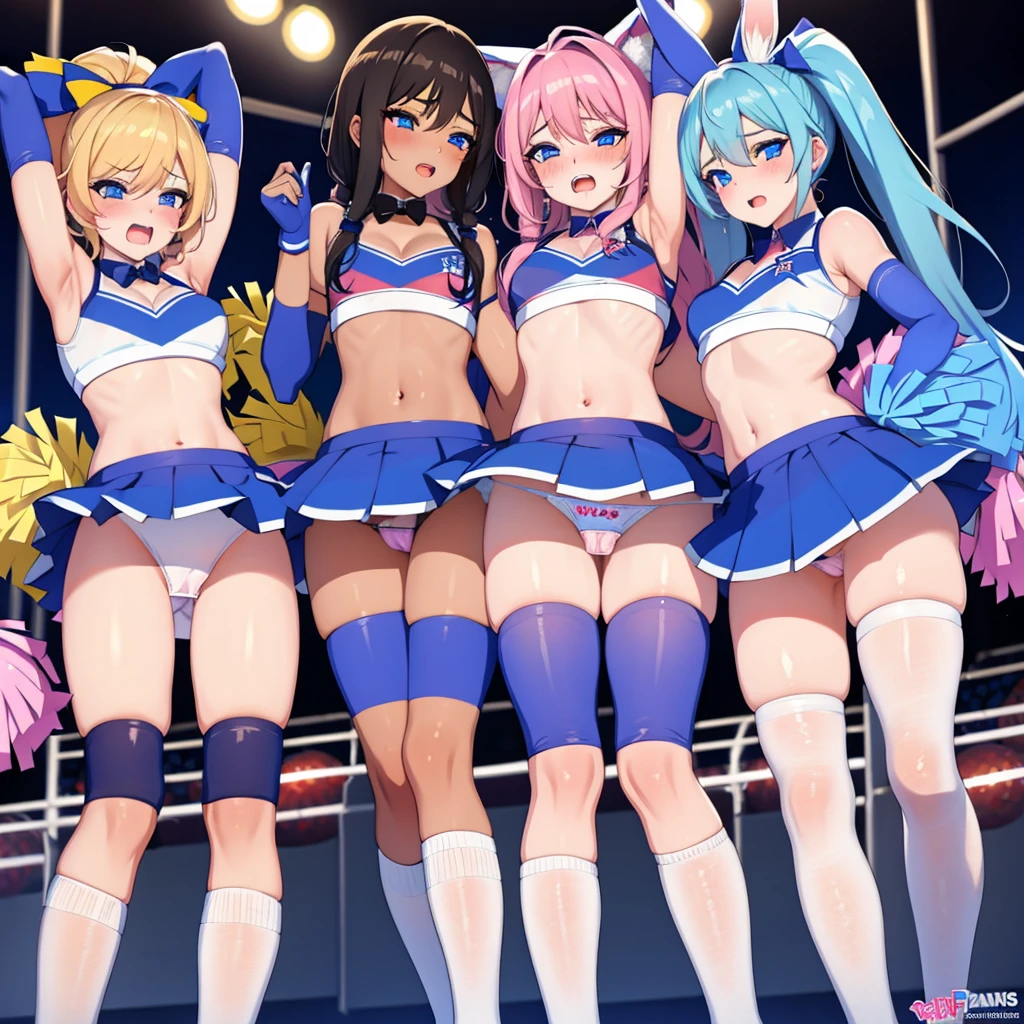 Femboys cheerleader 3boys sissyboy panty force