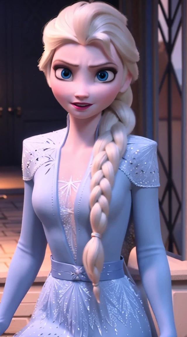 elsa woman wearing pantyhose