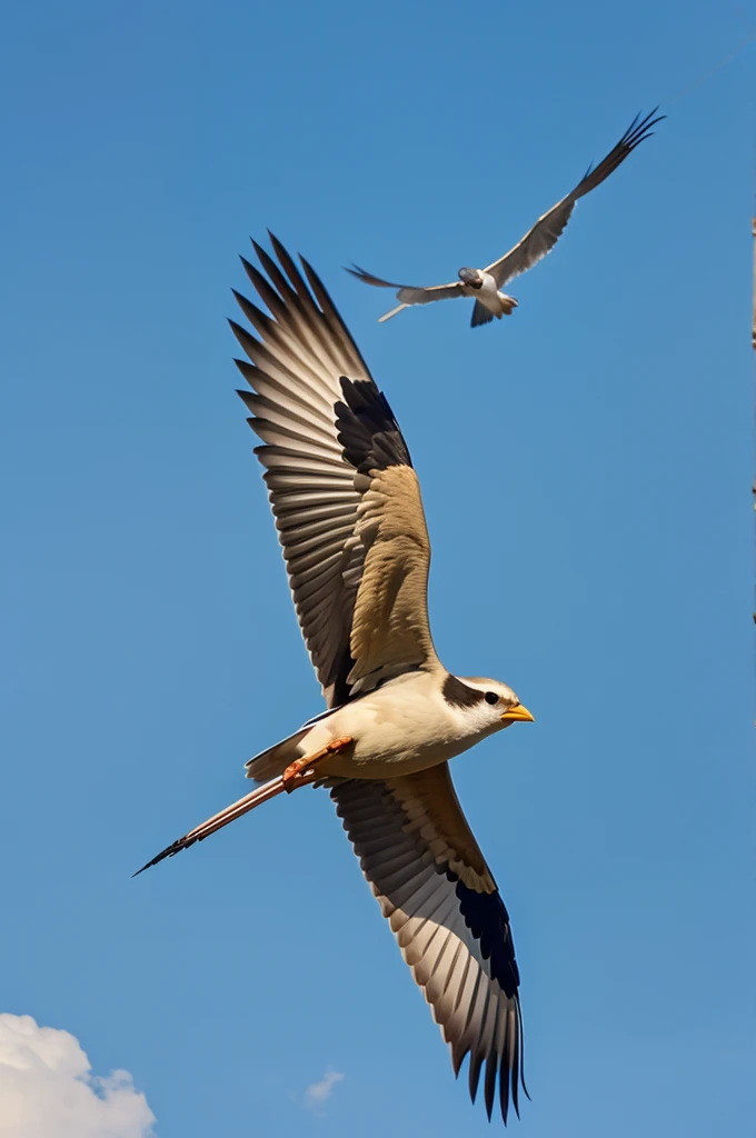 Give me a video of a Bird flying