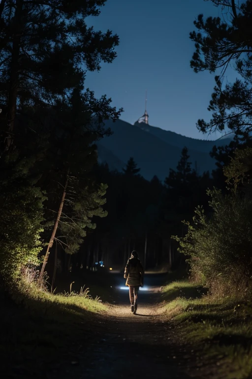 On a cold and dark night, Elena se adentra en el bosque en busca de su hermano desaparecido.