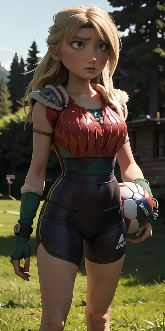sporty woman