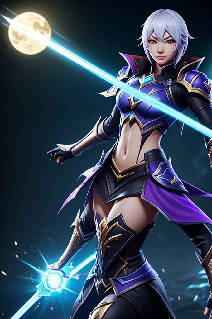 Hayabusa's exorcist skin in mlbb