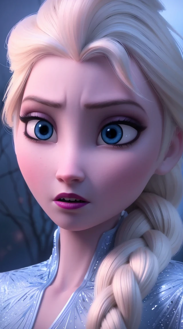 A beautiful, elegant woman with striking blue eyes, long platinum blonde hair, and a regal, icy demeanor, 1 girl, dramatic lighting, intricate ice crystal details, shimmering icy texture, fantasy landscape with snow and frozen lakes, cinematic lighting, photorealistic, detailed facial features, highly detailed, 8K, best quality, cinematic composition, dramatic colors, cool tones