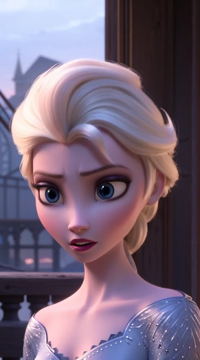 A beautiful, elegant short hair
