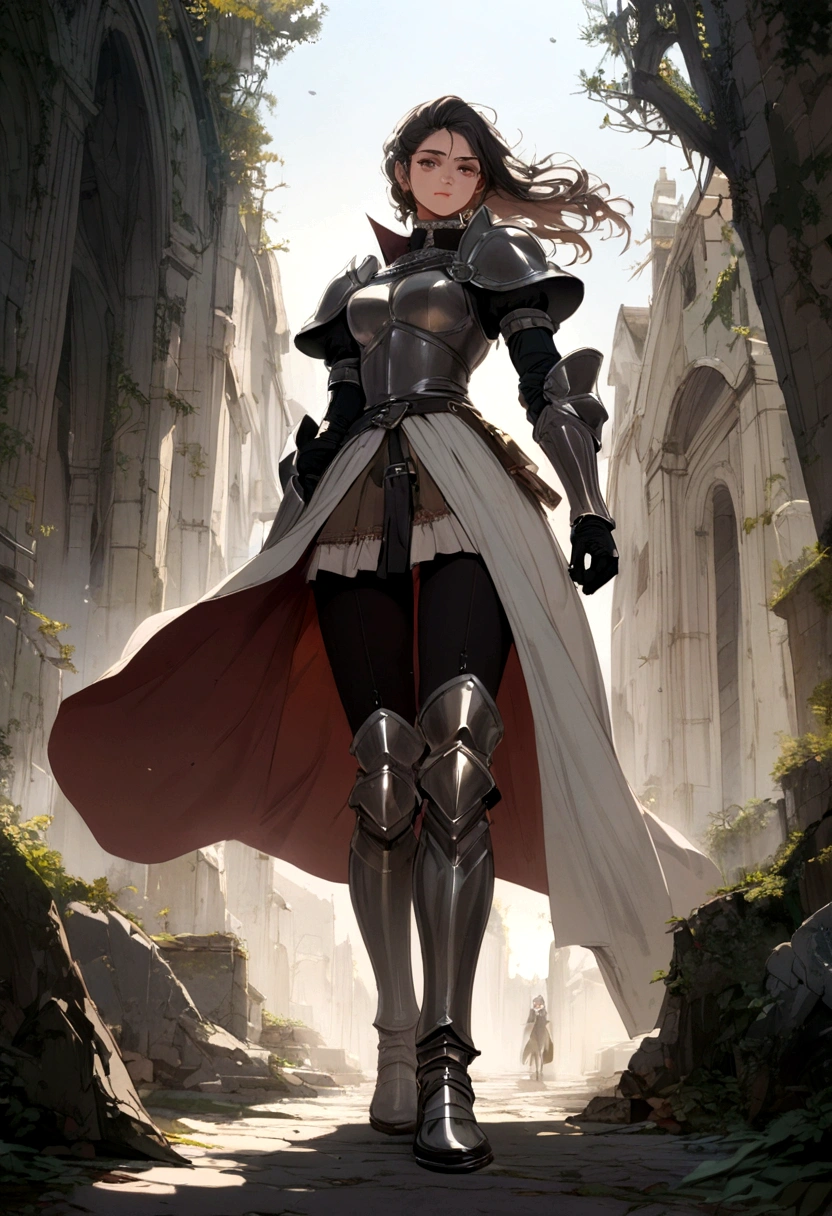 A woman knight