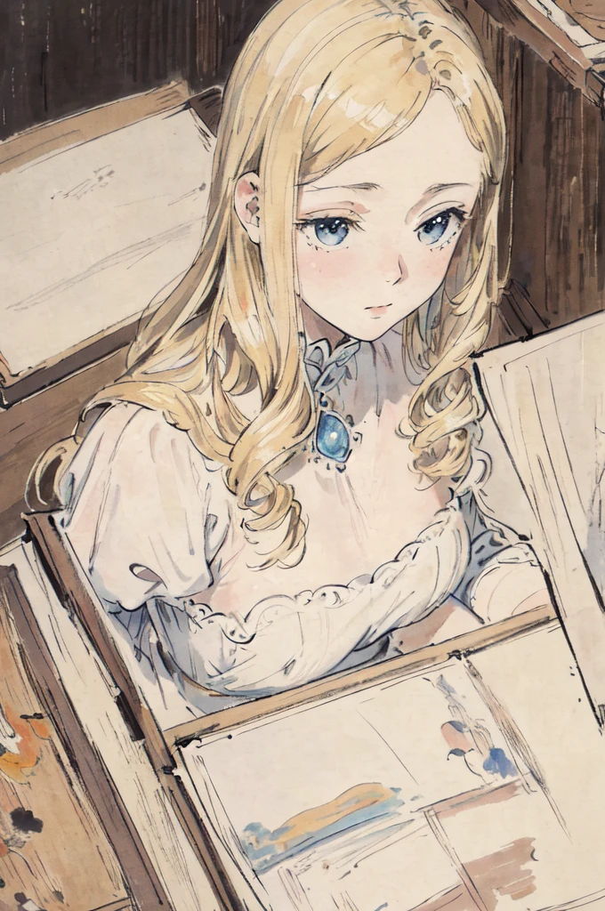 masterpiece, best quality, an extremely delicate and beautiful girl,an extremely delicate and beautiful, world masterpiece theater, ultra-detailed, highly detailed, best quality, blonde hair, highres, extremely detailed,1girl, best quality, illustration, looking at viewer, impasto, canvas, oil painting, realistic, realist ,real,