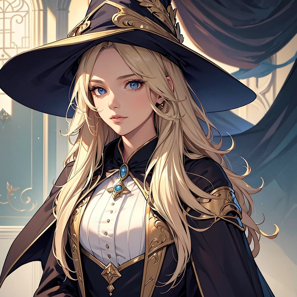 ((best quality)), ((masterpiece)), (detailed),High quality, Ultra detailed, best quality, insanely detailed, beautiful, masterpiece, light color hair,long hair,witch,fearless flyer, cape