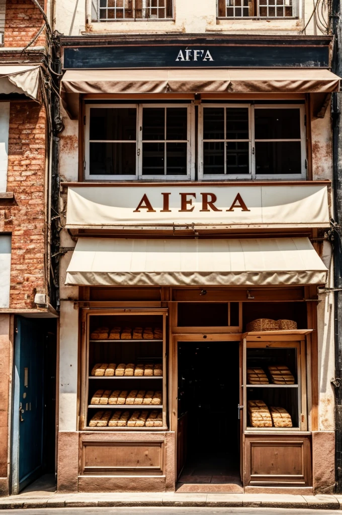 bakery shop with AIFA written on it