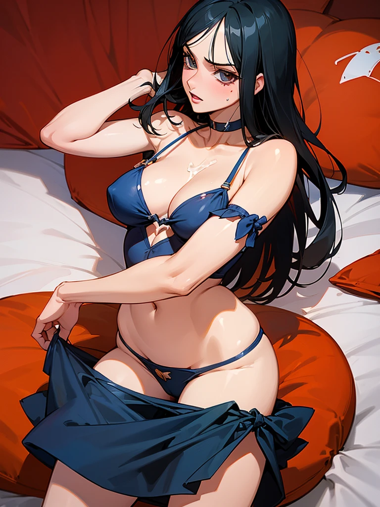 (Nico Robin) (Culo Grande) (ropa ajustada) (ropa corta) (tanga) (sexy) (ntr) (hentai) (cum) (lingerie) (BbC) 