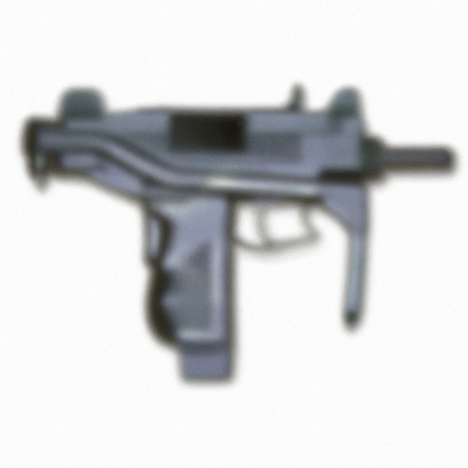 gun, side view, borderlands style, line art, stroke, cel shading