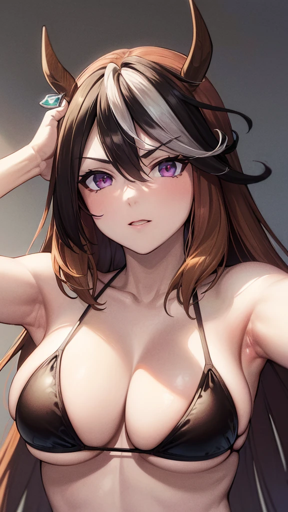 (((masterpiece))),(((High resolution)))、(((perfect face)))、(((Symboli Rudolf))), ((bikini)), ((top quality eyes)), ((high resolution face)), detailed face, (detailed texture), plump, big tits
