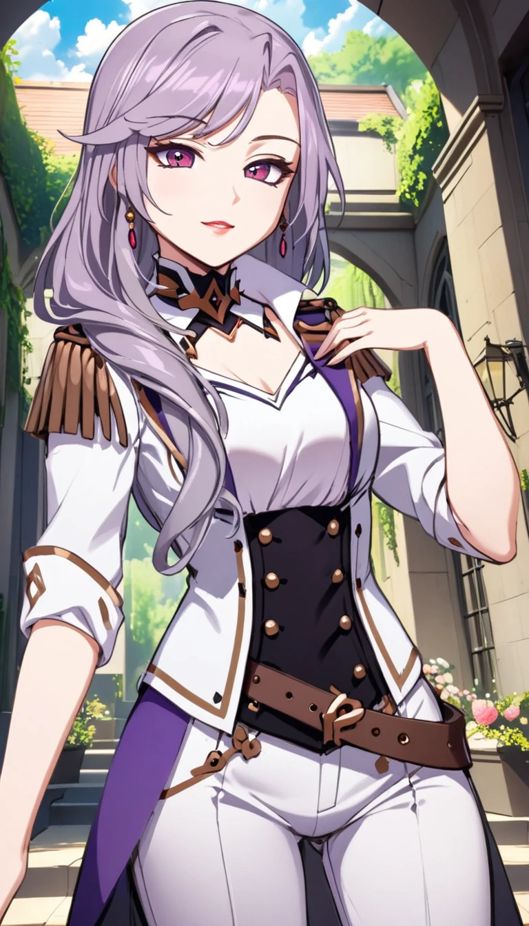 1girl, Sonata, purple hair, full bofy