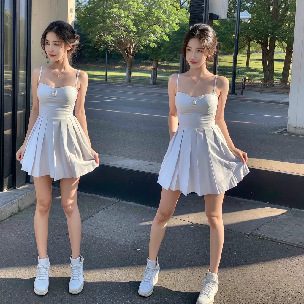 (cotton colthing), (dancing), (strapless bra :1.3), (a girl pretty girl with perfect figure), (Short flared dress), (cotton spaghetti-strap top), (strapless dress), (short summer wedding dress), (32K,1 20-year-old girl, The light from the rear window is backlit, Ray traching), (full body), (white sneakers), (a pair of white leather boots, highly detailed boots), (hair black), (two-parted hair :1.3), (very thick hair), (hands close to the body), (Slender chest), (visible shoe sole :1,5), (short upper chest :1.5), (pectoral muscles are large :1.5), (upper breasts are firm and round :1.5), (stand upright), (two shoe ends), (two shoe toes) ,(put on blush), (apply powder), (makeup), (standing), (asian girl princess), (thick thighs), (large calves), (large knees), one-piece dress, seamless dress), ( short wedding dress), (Short flared dress), (Short flared dress), (Short flared dress), (Short flared dress), (Short flared dress), (Short flared dress), (Short flared dress), (Short flared dress), (Short flared dress), (Short flared dress), (Short flared dress), (Short flared dress), (Short flared dress), (Short flared dress), (Short flared dress), (Short flared dress), (Short flared dress), (Short flared dress), (strapless dress), (strapless dress), (strapless dress), (strapless dress), (strapless dress), (strapless dress), (strapless dress), (strapless dress), (strapless dress), (strapless dress), (cotton spaghetti-strap top), (cotton spaghetti-strap top), (cotton spaghetti-strap top), (midi dress) , (knee-length outfit), (knee-length outfit), (large knees), (one-piece dress), (seamless dress), (long shins) , (big shins), (knee gap), (a photo that looks at the viewer), (Scottish pleated skirt), (Scottish pleated skirt), (Scottish pleated skirt), (Scottish pleated skirt), (Scottish pleated skirt), (Scottish pleated skirt), (Scottish pleated skirt), (Scottish pleated skirt), (Scottish pleated skirt), (Scottish pleated skirt), (Scottish pleated skirt), (cotton colthing)
