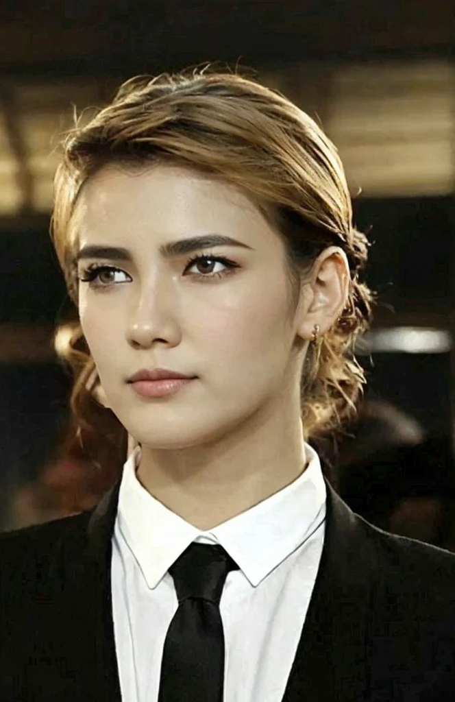 Change her pointed nose