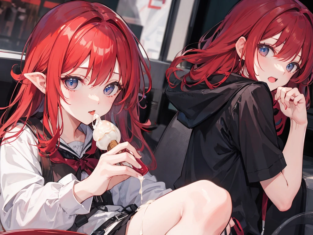 Cum on a red-haired woman


