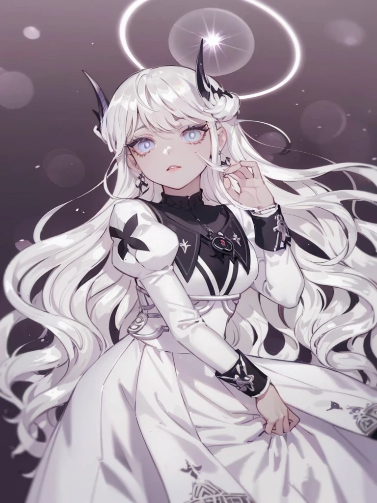 a possessed girl, beautiful detailed eyes, beautiful detailed lips, extremely detailed face and skin, long eyelashes, haunting expression, dark supernatural aura, gothic dress, dramatic lighting, ethereal atmosphere, moody colors, dark fantasy, digital art, concept art, highly detailed, 8k, photorealistic