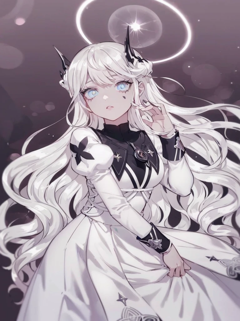 a corrupted girl in a dark, decaying environment, beautiful detailed eyes, beautiful detailed lips, extremely detailed face, long eyelashes, tattered clothing, disheveled hair, glowing eyes, moody lighting, dramatic shadows, muted color palette, cinematic composition, surreal atmosphere, dystopian sci-fi, digital art, 8k, high quality, photorealistic