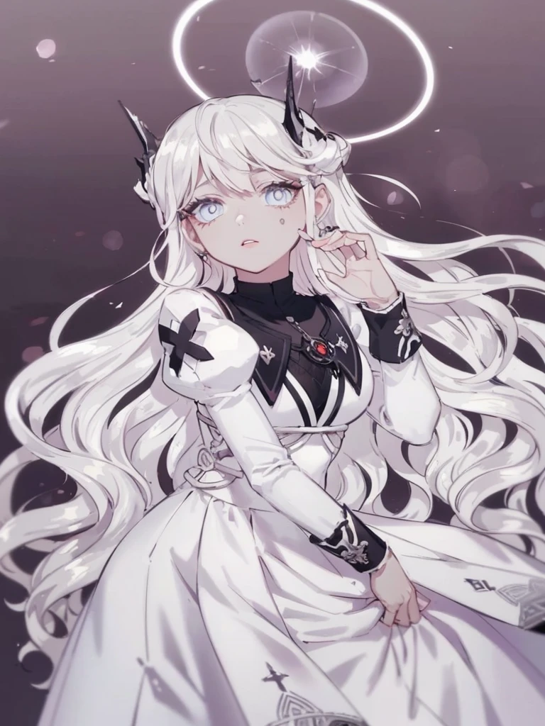 a corrupted girl in a dark, decaying environment, beautiful detailed eyes, beautiful detailed lips, extremely detailed face, long eyelashes, tattered clothing, disheveled hair, glowing eyes, moody lighting, dramatic shadows, muted color palette, cinematic composition, surreal atmosphere, dystopian sci-fi, digital art, 8k, high quality, photorealistic