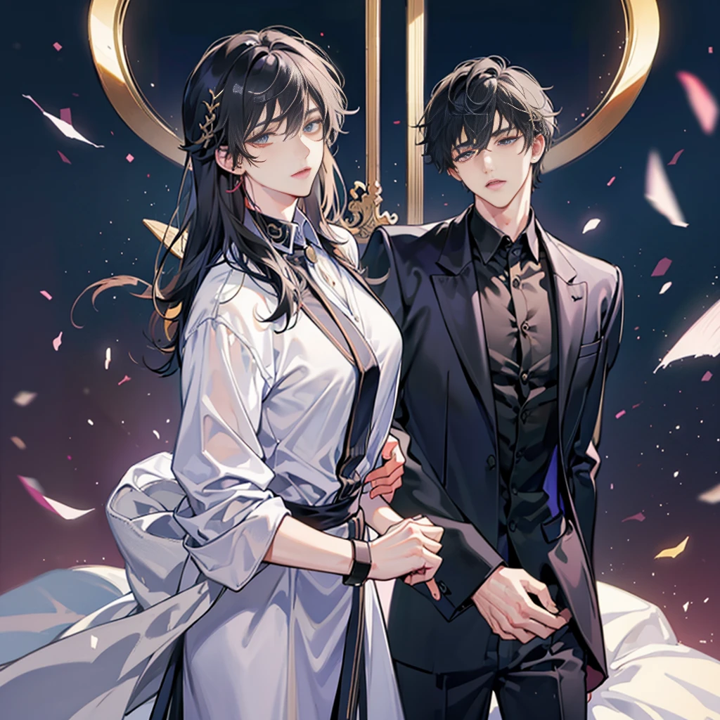 (undress),Masterpiece,best quality,1 man,AS-Adult,has short black hair,พยายามที่จะnaked,shirt,Wear a strict business suit., Seminar、Handsome boy anime,Wear a strict business suit., Dark suit, Handsome anime poses in sexy poses, very handsome, naked, 25 years old, lewd, pornographic, In the mood, undress