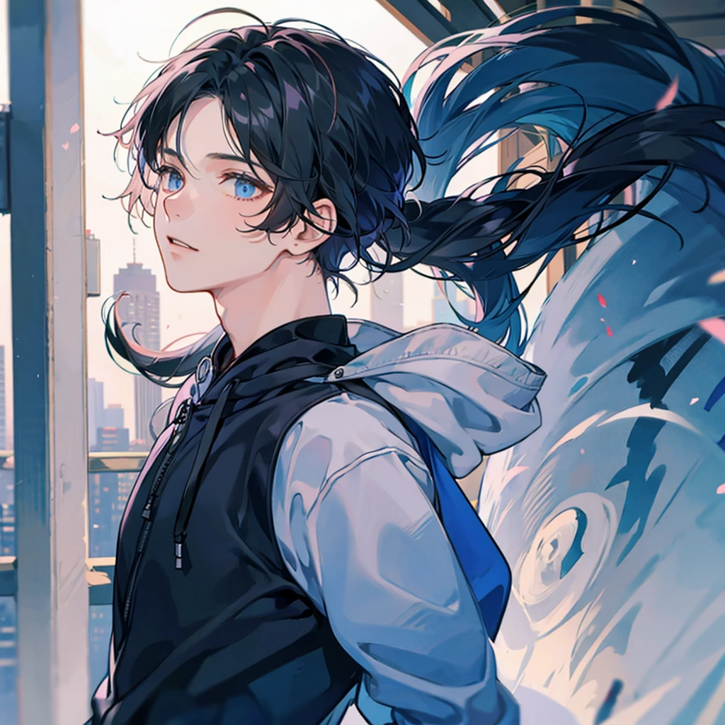 a boy Wearing a Hoodie