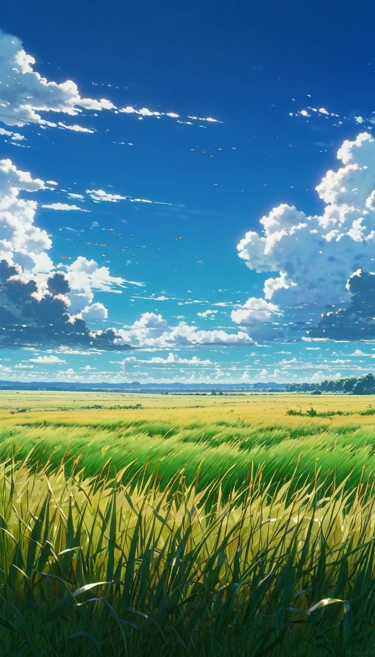 sitting on a cloudy autumn meadow, Look at the vast sky, Tall Grass, Cloudy, Makoto Shinkai Cyril Rolland, アニメart壁紙4k, アニメart壁紙4k, Animated backgrounds, アニメart壁紙8k, Animated backgrounds art, Anime scenery wallpapers, Awesome Wallpapers, High-resolution wallpapers, 4K animated wallpaper, 4K animated wallpaper, 牡羊座モロスart,art:Bob Byerly , アシュリーウッドartAI, Greg Rutkowski