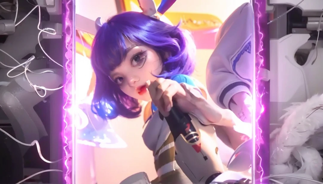 High-quality work,Realistic works,Super premium graphics,Photocinematic, detailed facial features, no-makeup, Realistic skin, born, Phantom High Speed Camera, shadow play, A hyper-realistic, Detailed Face - AR 16:9 --s 750 --v 5.2, 8k, Masterpiece, white hair, sexy lips, red lips, natural makeup, beauty asians girl, korean girl, red velvet, blackpink, aespa