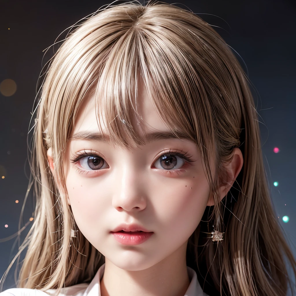 NSFW, 8k, High-level, absurd, masterpiece, best quality, primitive, very detailed CG, very detailed wallpaper, perfect lighting, Extremely detailed (((The personifying " Hina ningyo " as a Little Girl))), MysticSight, Tyndall effect, Tyndall scattering, Studio gray background with (many Dazzling RainbowColor particles BokeH:1.28), (RoundlyButts, ThighGap), (Exposed:0.4), (Assfocus with looking ahead), BREAK (NOGIZAKA face variations) Extremely Detailed very KAWAII face variations, perfect anatomy, Childish, captivating gaze, elaborate detailed Eyes with (sparkling highlights:1.28), long eyelashes、Glossy RED Lips with beautiful details, Coquettish tongue, Rosy cheeks, Radiant PearlSkin with clear transparency . { (Dynamic LifeLike expressions:1.4) | :d) }, (large eyes:-1) .
