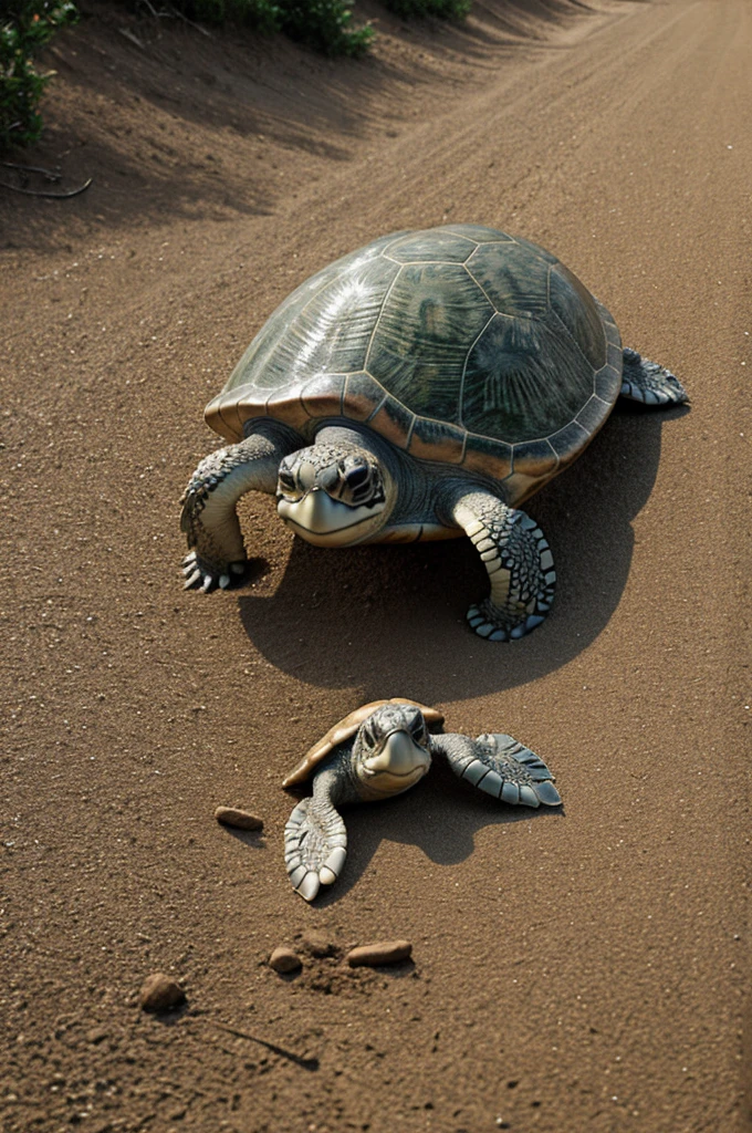 Laughing turtle