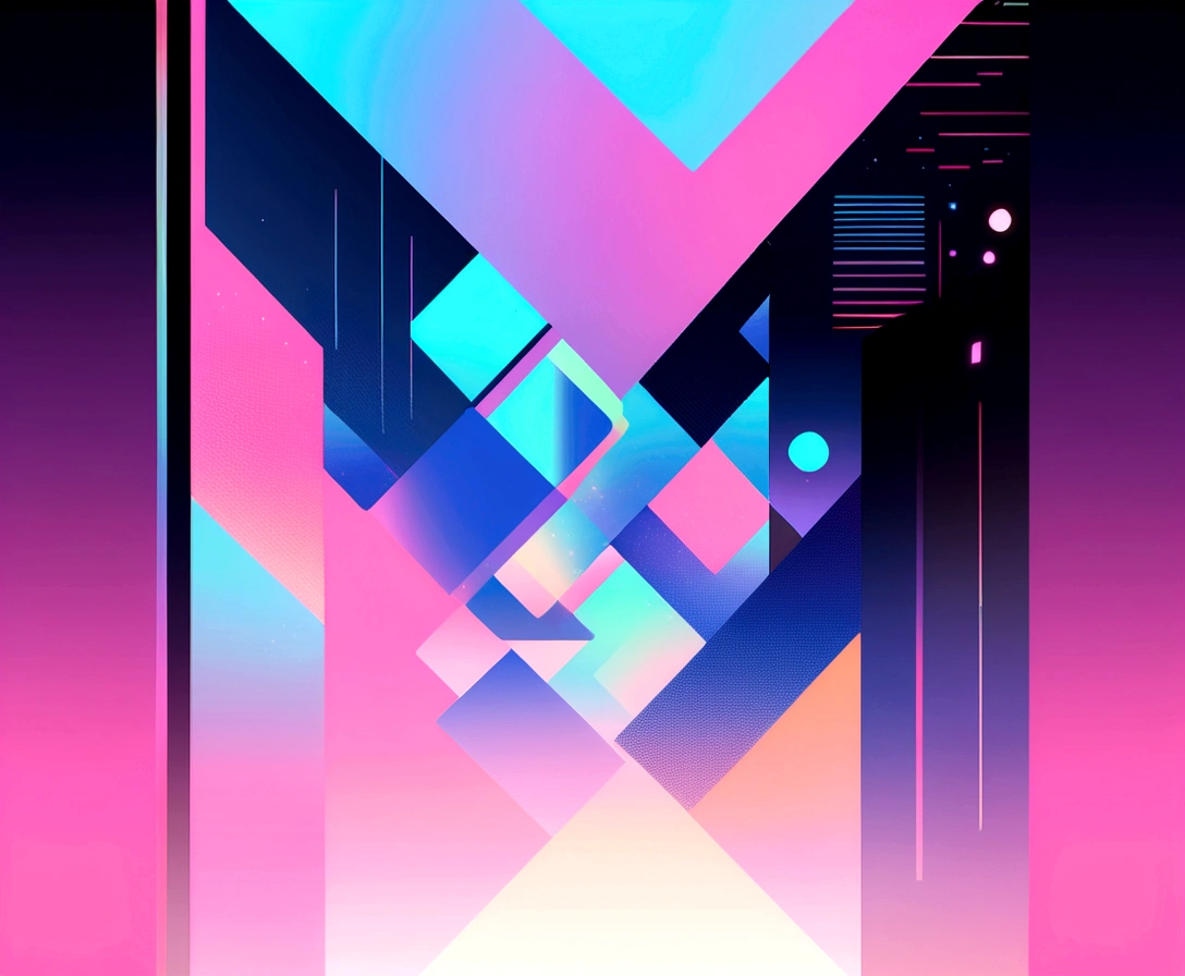 Aesthetic gradient Y2K posters and modern abstract backgrounds, vector cover templates. Neon glow color gradient posters with Y2K aesthetic geometric and simple minimal line frames on background