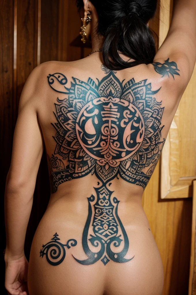 Create a tattoo of om namah shivaya