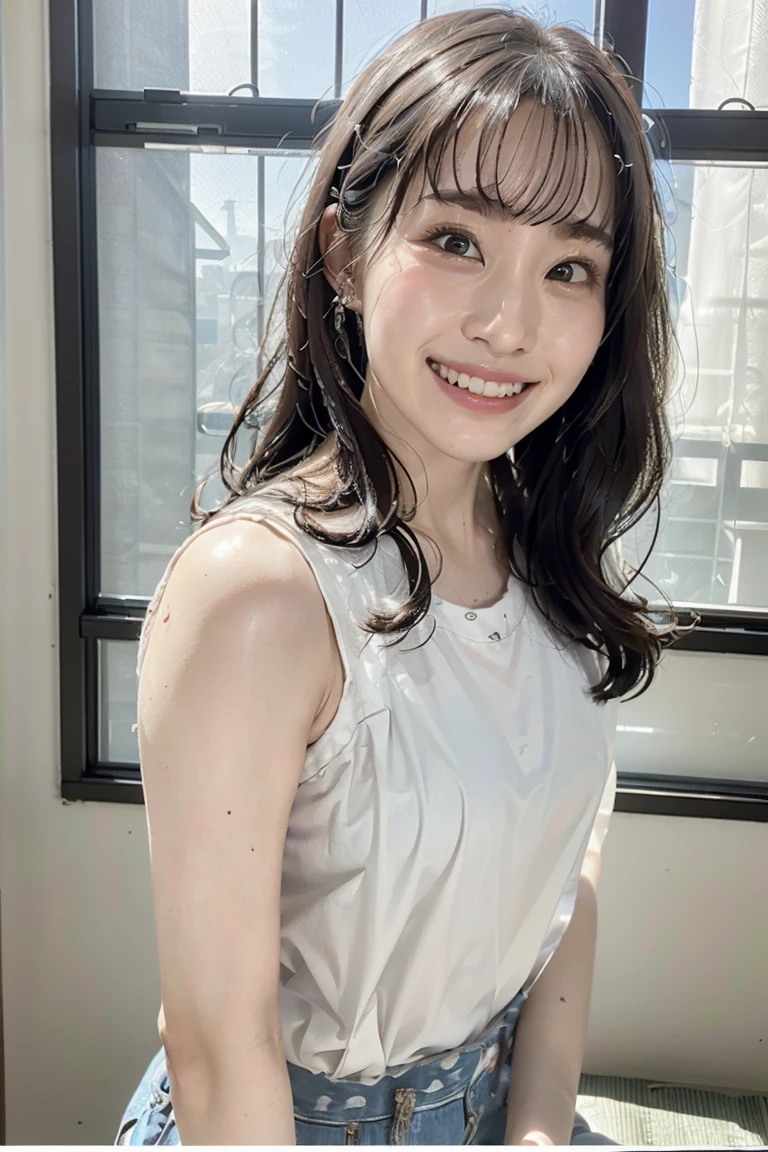 Top idols of Japan、Neru Nagahama&#39;Sisters of、1 Girl, (Leaning forward、Sperm dripping from the vagina、The penis goes deep into the vagina.It feels so good I&#39;Are crying、Half melted、Troubled eyebrows、heart.Hollow Eyes 、Pour a huge load of sperm into her vagina！、I&#39;Having a baby、It feels so good... I&#39;Tears flow、Realistic penis inserted into vagina、Hawaii Honeymoon、Couple&#39;Activity、Ecstatic expression、Sex in a dimly lit room、{{{Drunk Eyes}}}、Drunk Eyes.Breathe in your face 、It&#39;In the midst of chaos 、eyes half open.Sexual climax.how.greasy body.、luxury、luxuryなシングルバンヘアスタイル、Disheveled Hair、Wet Hair、Sweaty body、Messy Hair、{{{Vulgarity}}}、Grab your chest、Put your finger in your pussy、orgasm、Masturbation、Spread your legs wide、I started to take off my clothes.、During sex、Ample breasts:1.2), (RAW Photos, Highest quality), (Realistic, Realistic:1.4), Tabletop, Very delicate and beautiful, Very detailed, 2k wallpaper, wonderful, finely, Very detailed CG Unity 8K 壁紙, Very detailed, High resolution, Soft Light, Beautiful detailed girl, Very detailed目と顔, Beautiful and sophisticated nose, finelyて美しい目, Cinema Lighting,Perfect Anatomy, Slender body, Was nervous, Bedroom、Late Night、You can see the night view of the big city from the window...、
Straight semi-long hair, bangs, Looking at the audience, smile、