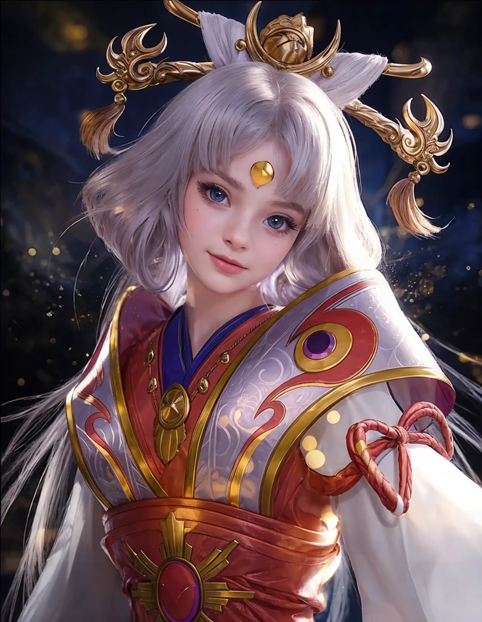 Realistic, girl, HD