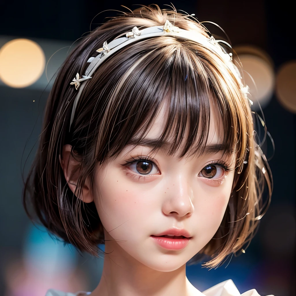 NSFW, 8k, High-level, absurd, masterpiece, best quality, primitive, very detailed CG, very detailed wallpaper, perfect lighting, Extremely detailed (((The personifying " Lucy Van Pelt " as a ))), MysticSight, Tyndall effect, Tyndall scattering, Studio gray background with (many Dazzling RainbowColor particles BokeH:1.28), (RoundlyButts, ThighGap), (Exposed:0.4), (Assfocus with looking ahead), BREAK (NOGIZAKA face variations) Extremely Detailed very KAWAII face variations, perfect anatomy, Childish, captivating gaze, elaborate detailed Eyes with (sparkling highlights:1.28), long eyelashes、Glossy RED Lips with beautiful details, Coquettish tongue, Rosy cheeks, Radiant PearlSkin with clear transparency . { (Dynamic LifeLike expressions:1.4) | :d) }, (large eyes:-1) .