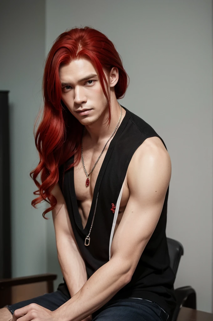 Red-haired man