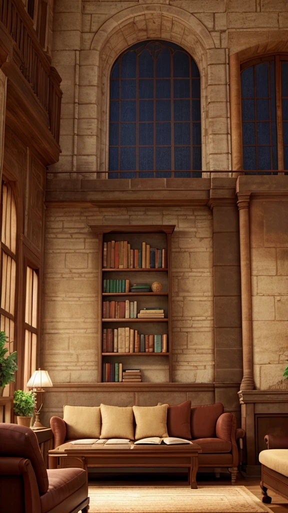 Bible on the table, sofa on the right, jardim de flores