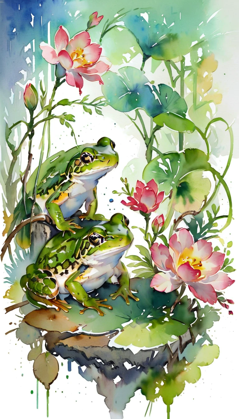 Snake、Frog