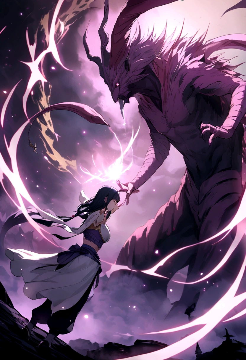 sasuke uciha  againts monster 