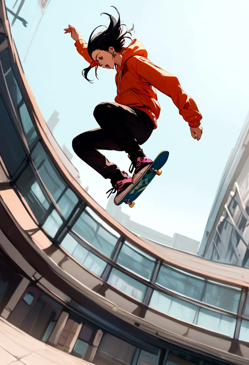 skater , jumping , freestyle 