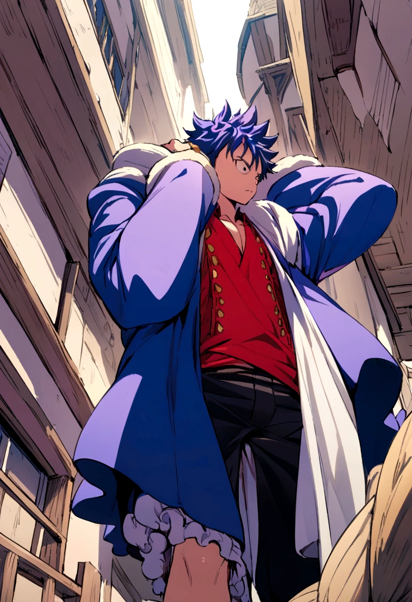 Luffy sem roupas desnudo 