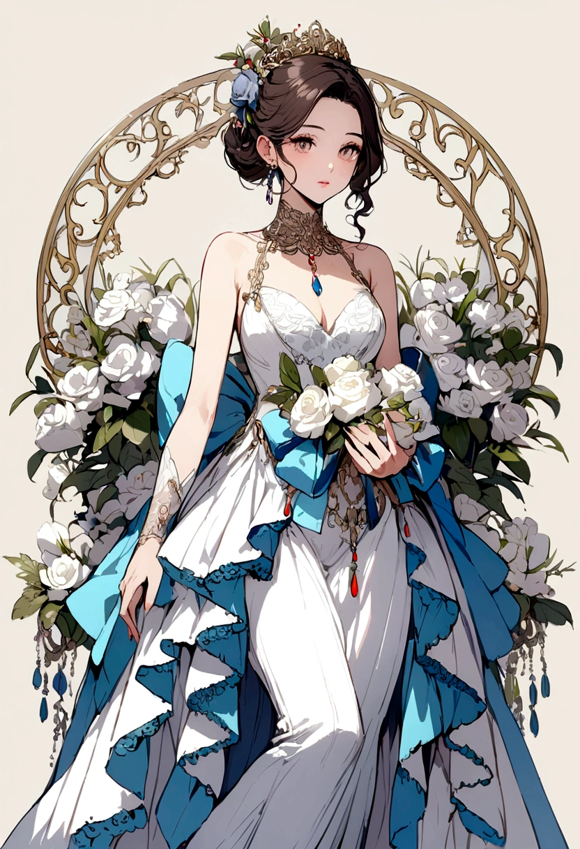 beautiful and elegant lady